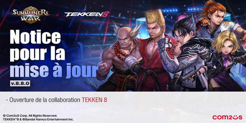 Summoners War : Sky Arena lance son événement en collaboration avec Tekken 8
