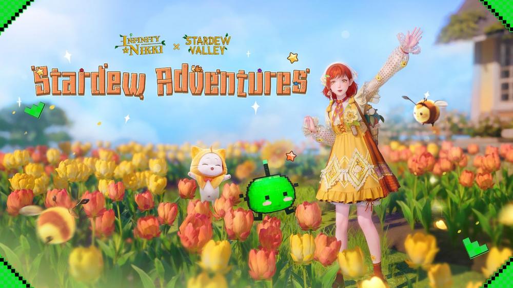 Image promotionnelle du crossover entre Stardew Valley et Infinity Nikki
