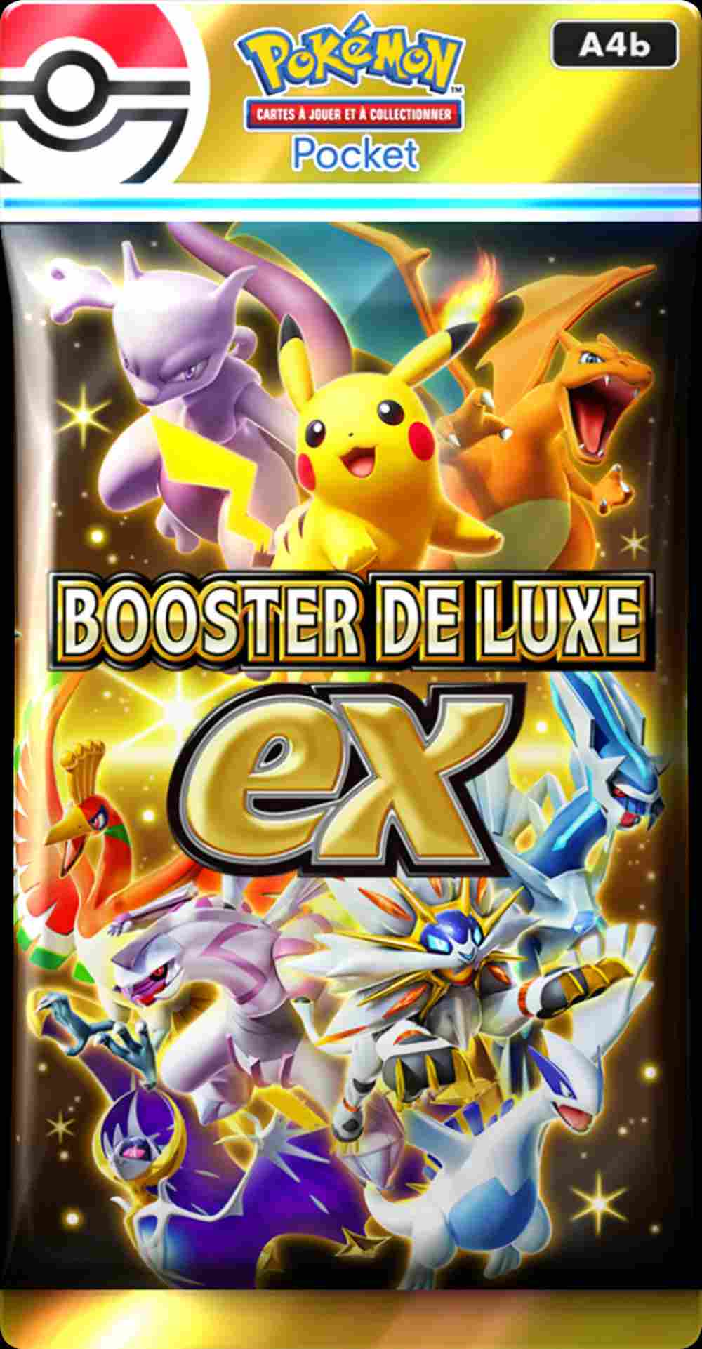 Face d'un booster de luxe ex
