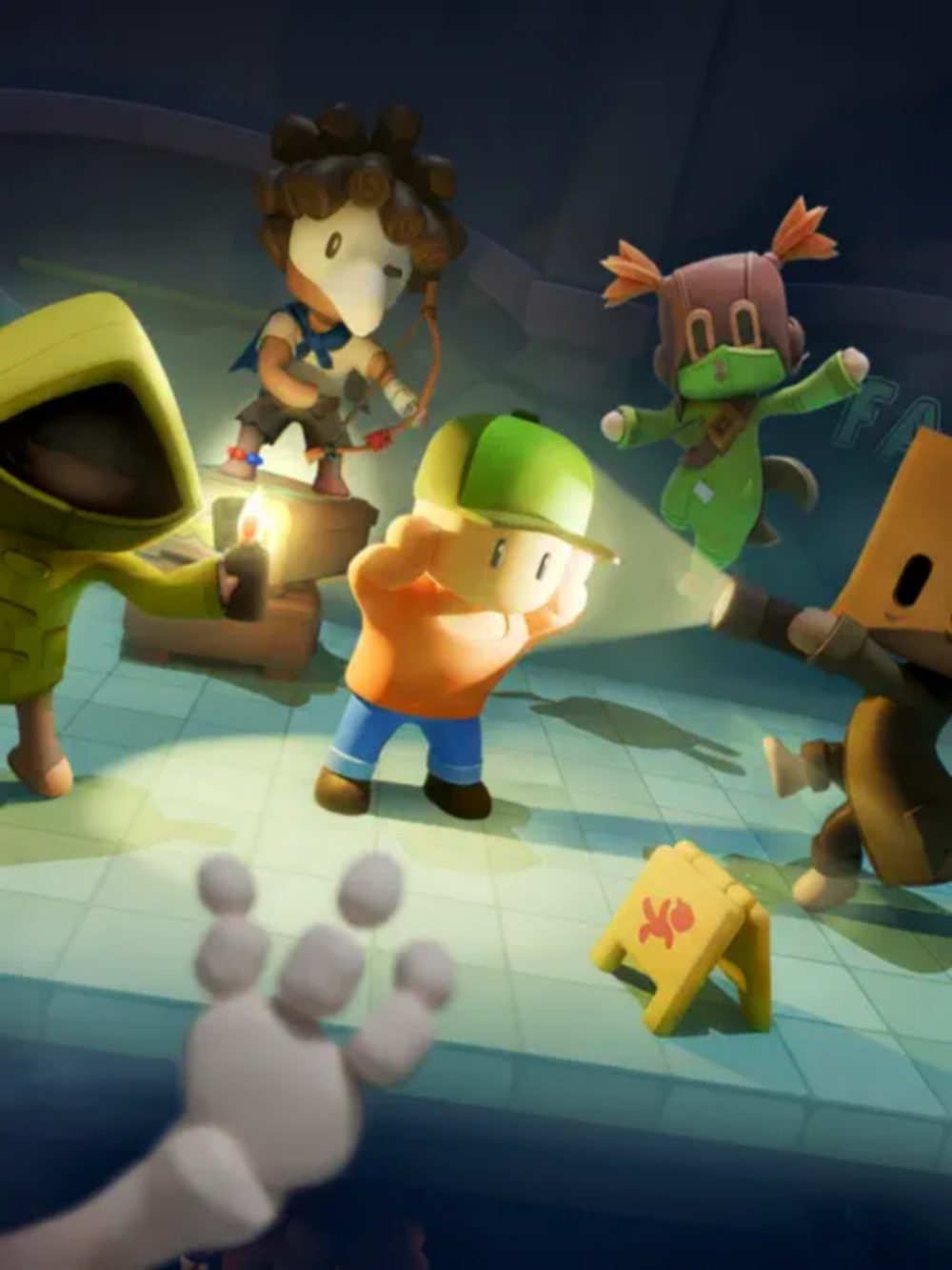 Image promotionnelle de Stumble Guys x Little Nightmares