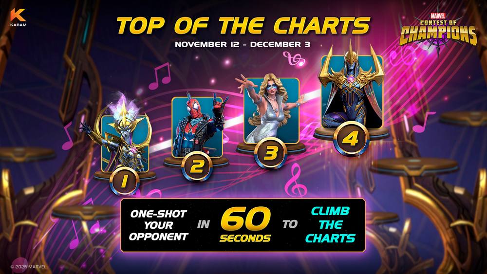 Mission Top of the Charts de Marvel Tournoi des Champions